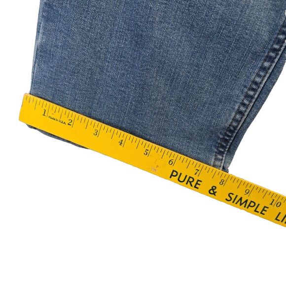 LL Bean 1912 Jeans BeanFlex Men's Size 40x32 Standard Fit Blue Stretch - Picture 7 of 10